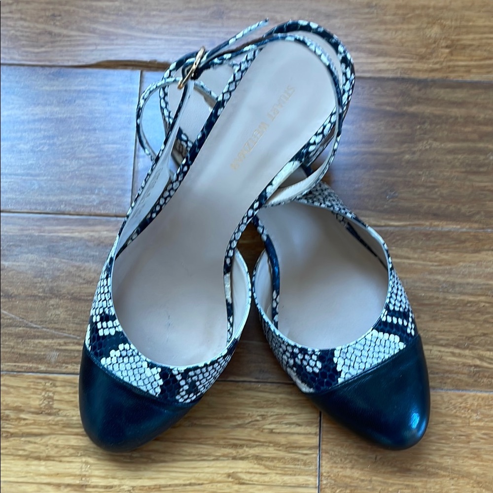 Elegant Black and White Women's Shoes